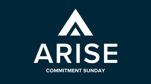 Arise Commitment Sunday